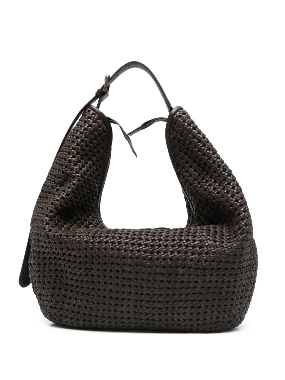 Officine Creative Vicky 002 buckle shoulder bag - Brown