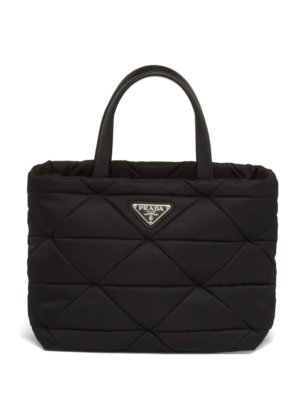 Prada padded tote bag - Black